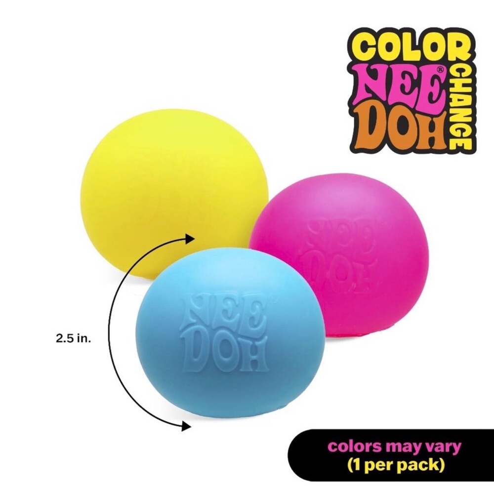 π Schylling Color Changing NeeDoh Sensory Fidget Toy β Blue | NEW π - Picture 4 of 8